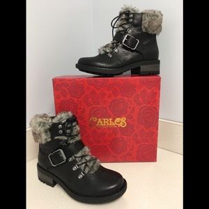 Carlos Santana Black Boots